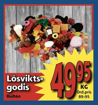 Supergrossen Lösviktsgodis erbjuda