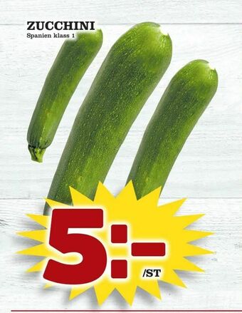 Supergrossen Zucchini erbjuda
