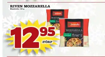 Rinkeby Matcenter Riven mozzarella erbjuda