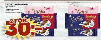 Supergrossen Chokladkakor erbjuda
