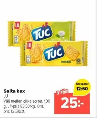 Coop Extra Salta kex erbjuda