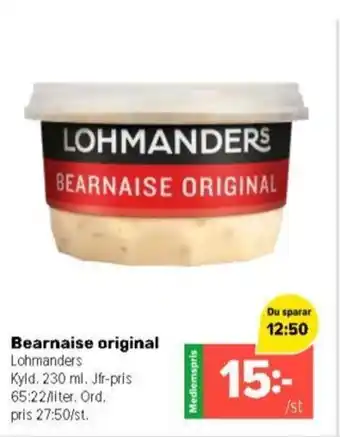 Bearnaise original