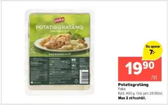 Potatisgratäng