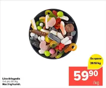 Coop Extra Lösviktsgodis erbjuda