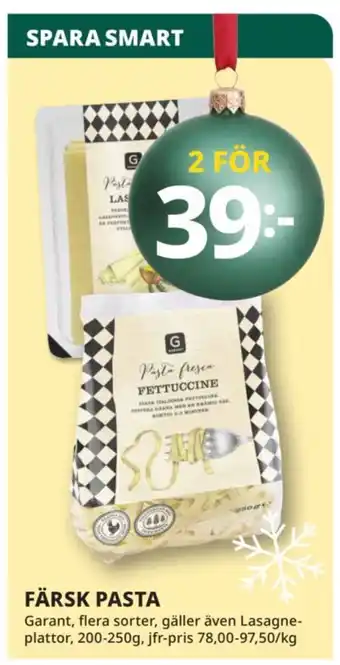 Tempo FÄRSK PASTA erbjuda