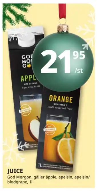 Tempo JUICE erbjuda
