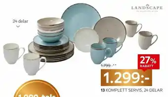 XXXLutz Komplett servis 'Urban Life' erbjuda