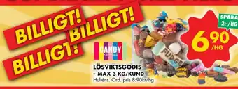 ÖoB Candy collection lösviktsgodis erbjuda