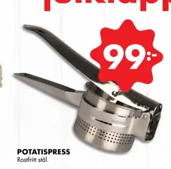 Playbox potatispress