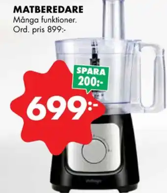 ÖoB Voltage matberedare erbjuda
