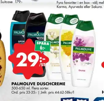 ÖoB Palmolive duschtvål erbjuda