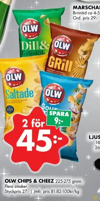ÖoB Olw chips erbjuda