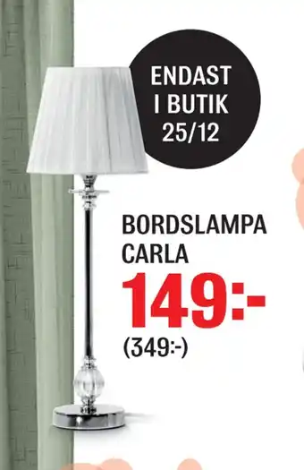 Mio Bordslampa carla erbjuda