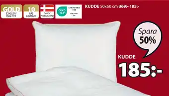 JYSK Kudde erbjuda