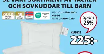 JYSK Kudde erbjuda