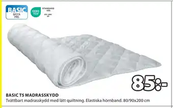 JYSK Basic t5 madrasskydd erbjuda