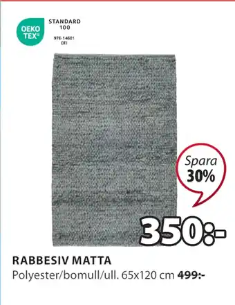 JYSK Rabbesiv matta erbjuda