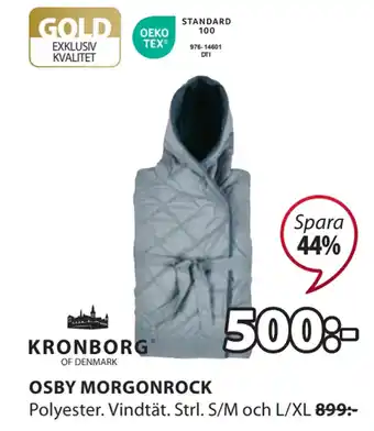 JYSK Osby morgonrock erbjuda