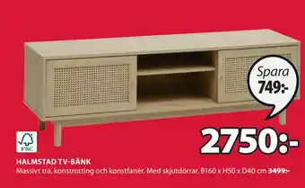 JYSK Halmstad tv-bänk erbjuda