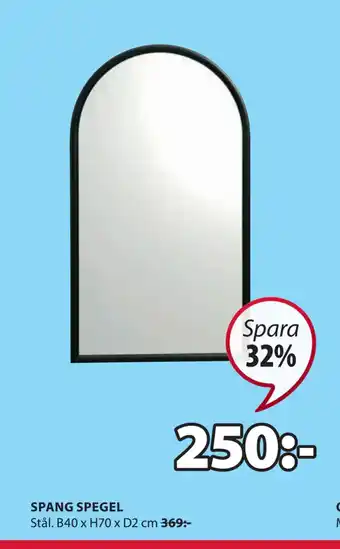 JYSK Spang spegel erbjuda
