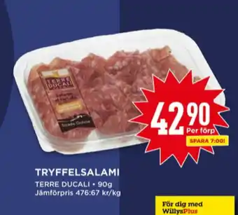 Willys Terre ducali salami erbjuda