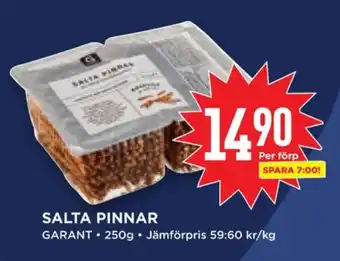Willys Hemma Garant salta pinnar erbjuda