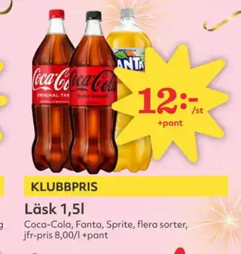 Hemköp Coca cola läskedryck erbjuda