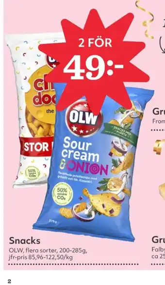 Hemköp Olw chips erbjuda