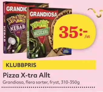 Hemköp Grandiosa pizza erbjuda