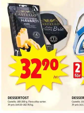 ICA Kvantum Castello brie erbjuda
