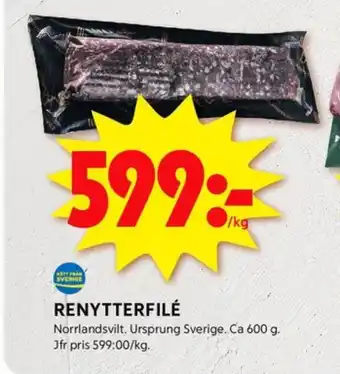 ICA Kvantum Norrlandsvilt renytterfile erbjuda