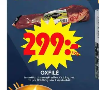 ICA Maxi Scan oxfilé erbjuda