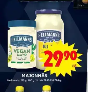 Hellmanns majonnäs
