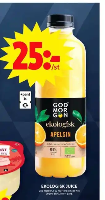 ICA Maxi God morgon juice erbjuda
