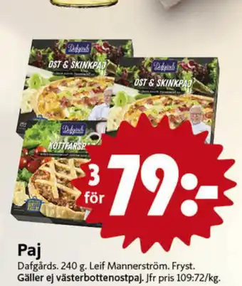 ICA Nära Dafgårds matpajer erbjuda