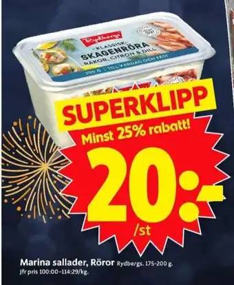 ICA Supermarket Rydbergs röror erbjuda