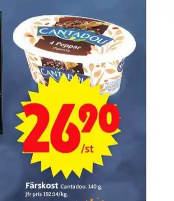 ICA Supermarket Cantadou färskost erbjuda
