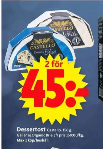 ICA Supermarket Castello dessertost erbjuda