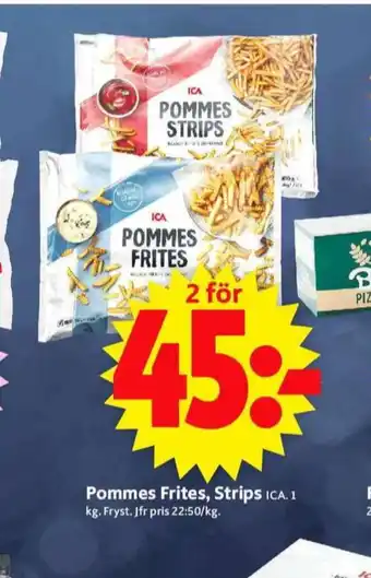 ICA Supermarket Ica pommes frites erbjuda