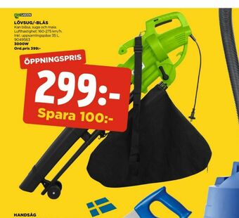 Jem&Fix Garden Lövblås erbjuda