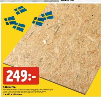 Jem&Fix OSB skiva erbjuda