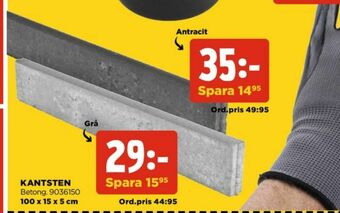 Jem&Fix Kantsten erbjuda