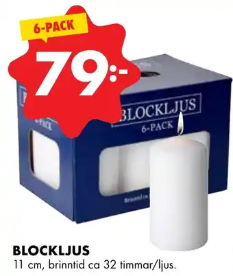 ÖoB BLOCKLJUS erbjuda