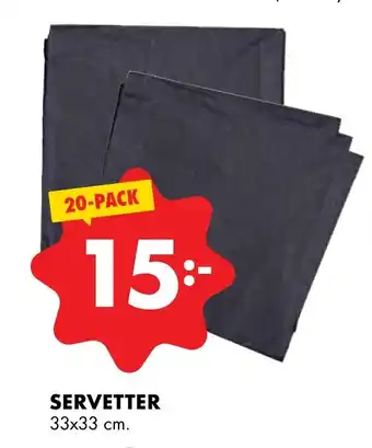 ÖoB SERVETTER erbjuda