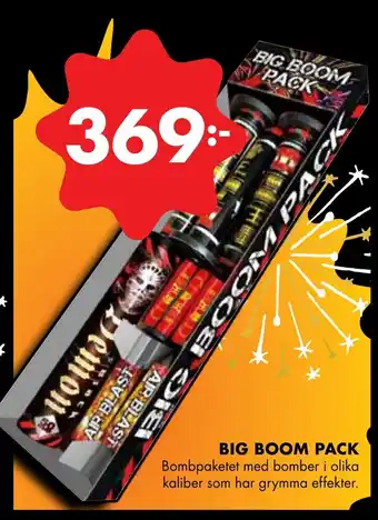 ÖoB BIG BOOM PACK erbjuda