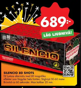 SILENCIO 80 SHOTS