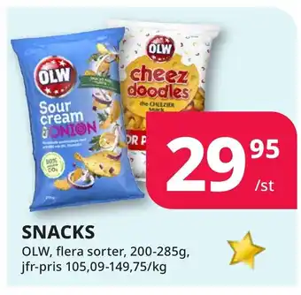 Tempo SNACKS erbjuda