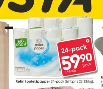 Rusta Refin Toalettpapper erbjuda