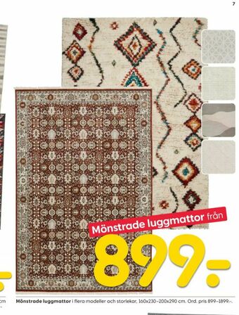 Rusta Mattor erbjuda
