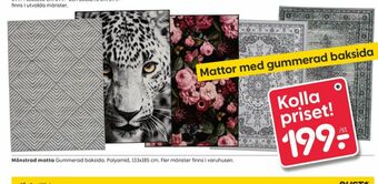 Rusta Mattor erbjuda